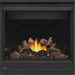 Ascent X 36" Direct Vent Gas Fireplace – with oak logs