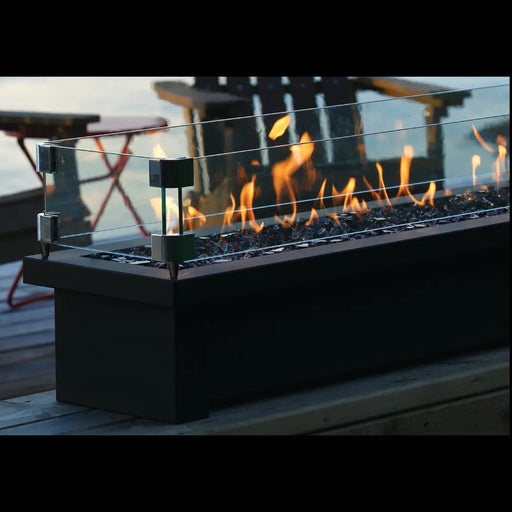 Barbara Jean 36" Outdoor Gas Fire Stand with Linear Burner - OFS36 Barbara Jean Dreamwood Living