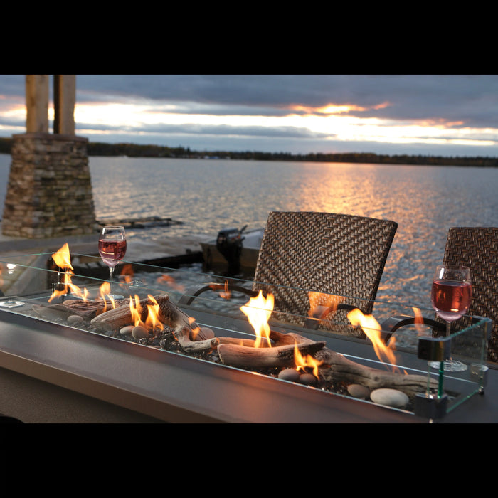 Barbara Jean 48" Linear Outdoor Gas Fire Table - OLT48 Barbara Jean Dreamwood Living