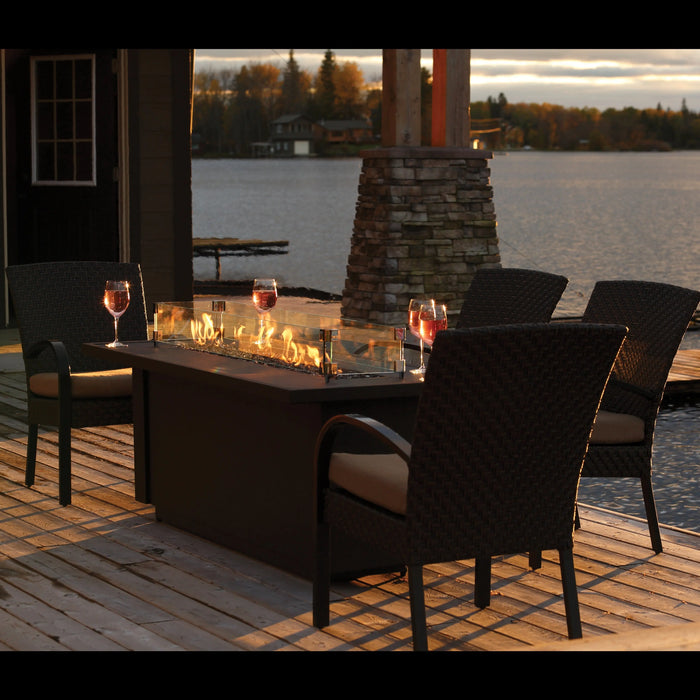 Barbara Jean 48" Linear Outdoor Gas Fire Table - OLT48 Barbara Jean Dreamwood Living
