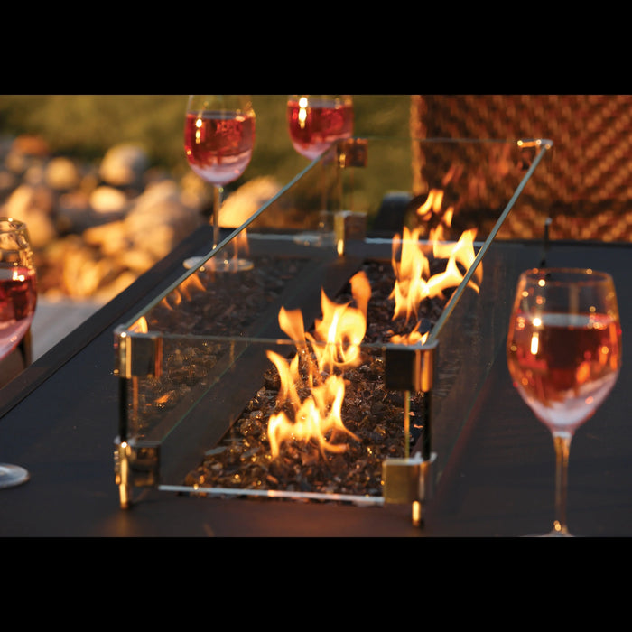 Barbara Jean 48" Linear Outdoor Gas Fire Table - OLT48 Barbara Jean Dreamwood Living