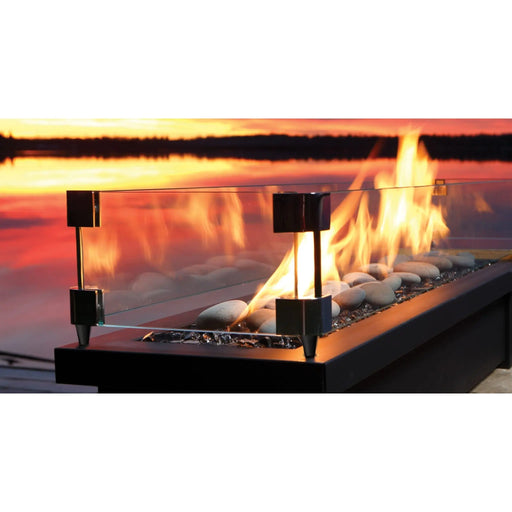 Barbara Jean 48" Outdoor Gas Fire Stand with Linear Burner - OFS48 Barbara Jean Dreamwood Living