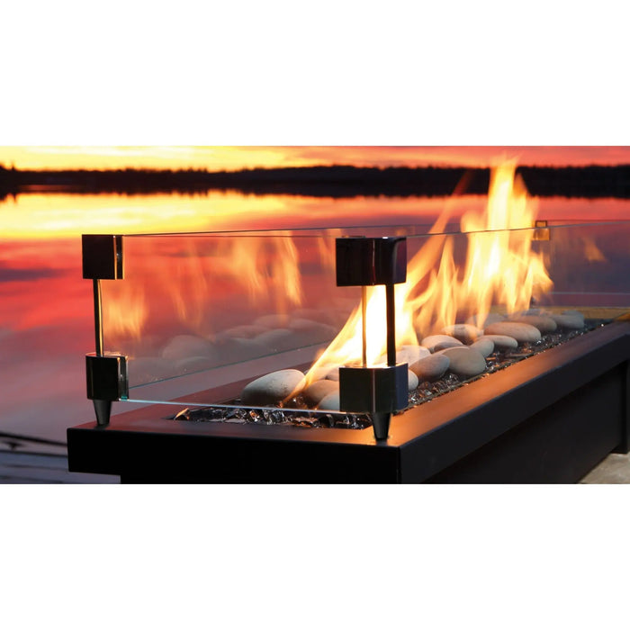 Barbara Jean 48" Outdoor Gas Fire Stand with Linear Burner - OFS48 Barbara Jean Dreamwood Living