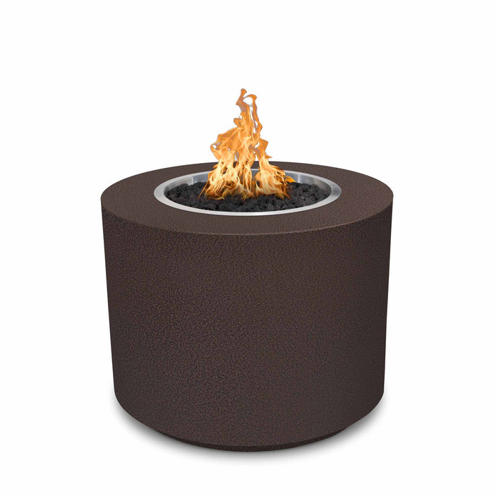 The Outdoor Plus Beverly Powder Coat Steel Low Voltage Electronic Ignition Fire Pit