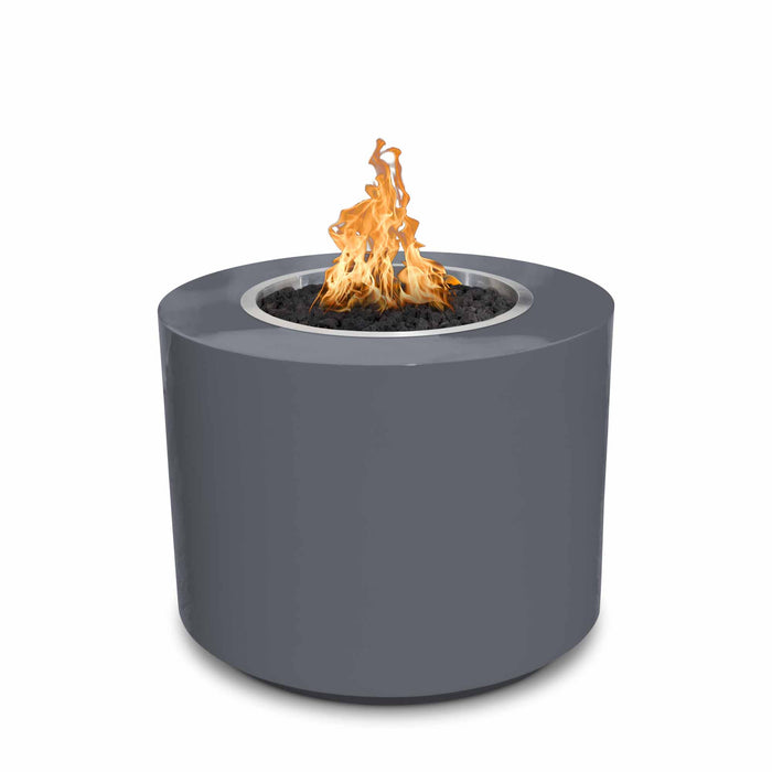 The Outdoor Plus Beverly Powder Coat Steel Low Voltage Electronic Ignition Fire Pit