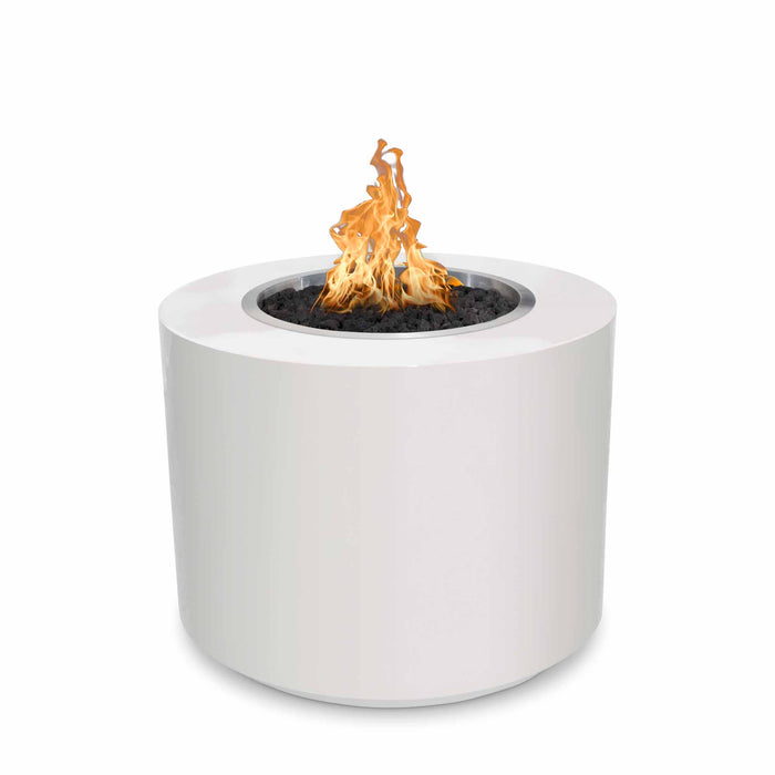The Outdoor Plus Beverly Powder Coat Steel Low Voltage Electronic Ignition Fire Pit