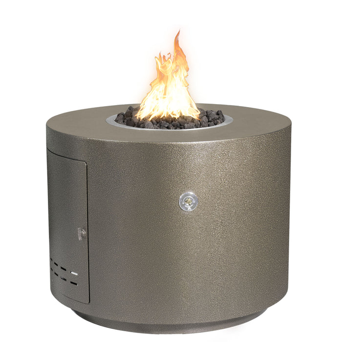 The Outdoor Plus OPT-BEVPC36 Beverly 36" Powder Coat Round Gas Fire Pit