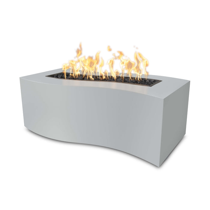 The Outdoor Plus OPT-BLWPC60 Billow 60" Powder Coat Rectangular Gas Fire Pit