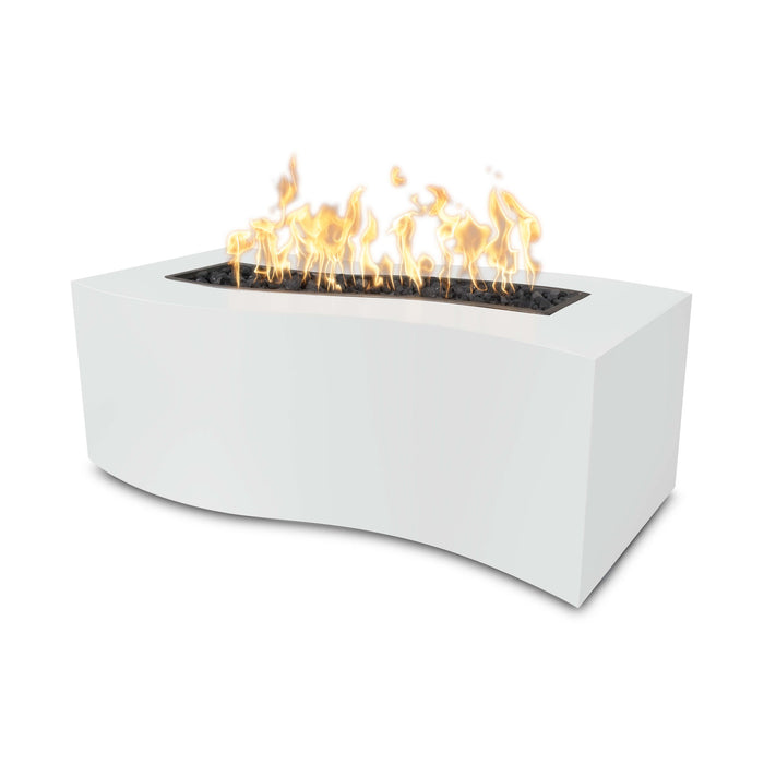 The Outdoor Plus OPT-BLWPC60 Billow 60" Powder Coat Rectangular Gas Fire Pit