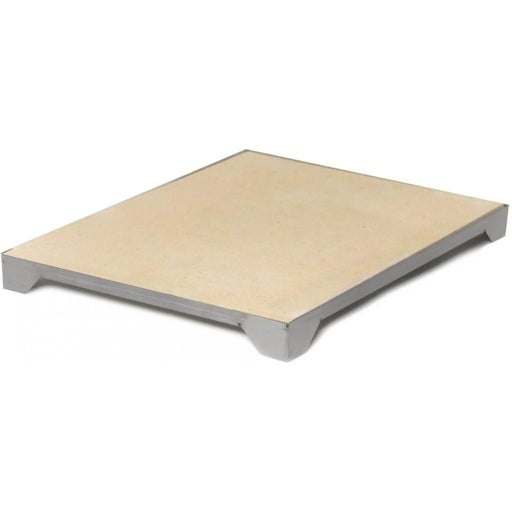 Blaze 14.75"/15" Ceramic Pizza Stone With Stainless Steel Tray Blaze Dreamwood Living