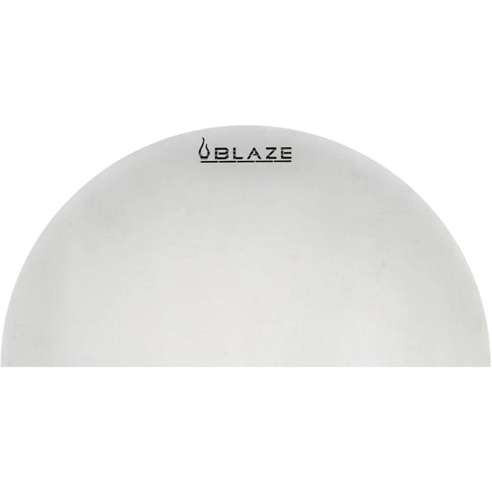 Blaze 15" 4 in 1/Half Round Stainless Steel Cooking Plate/Heat Deflection Plate Blaze Dreamwood Living