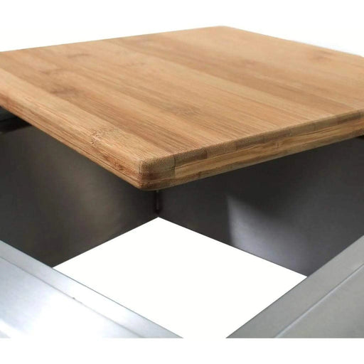 Blaze 15" Trash Chute With Cutting Board Blaze Dreamwood Living