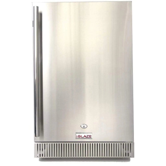 Blaze 20" Outdoor Rated Stainless Steel Compact Refrigerator 4.1 Cu. Ft. Blaze Dreamwood Living