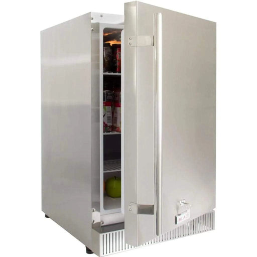 Blaze 20" Outdoor Rated Stainless Steel Compact Refrigerator 4.1 Cu. Ft. Blaze Dreamwood Living