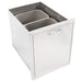 Blaze 20" Roll Out Trash Recycle Bin Blaze Dreamwood Living