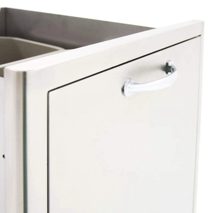 Blaze 20" Roll Out Trash Recycle Bin Blaze Dreamwood Living