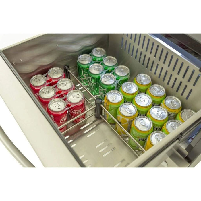 Blaze 23.5" Outdoor Rated Stainless Steel Double Drawer 5.1 Cu. Ft. Refrigerator Blaze Dreamwood Living