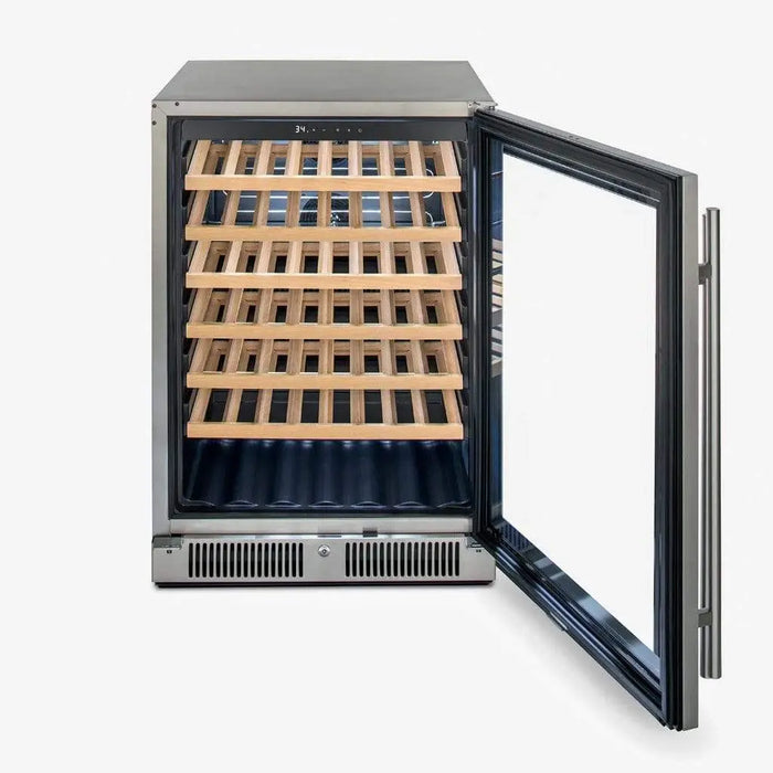 Blaze 24" 5.5 Cu. Ft. Outdoor Rated Glass Door Beverage Cooler Blaze Dreamwood Living