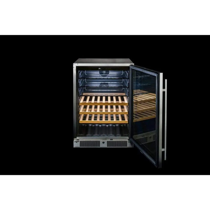 Blaze 24" 5.5 Cu. Ft. Outdoor Rated Glass Door Beverage Cooler Blaze Dreamwood Living