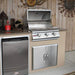 Blaze 25" 3-Burner Prelude LBM Built-In Gas Grill Blaze Dreamwood Living