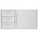 Blaze 32"/39" Access Door & Drawer Combo Accessory Blaze Dreamwood Living