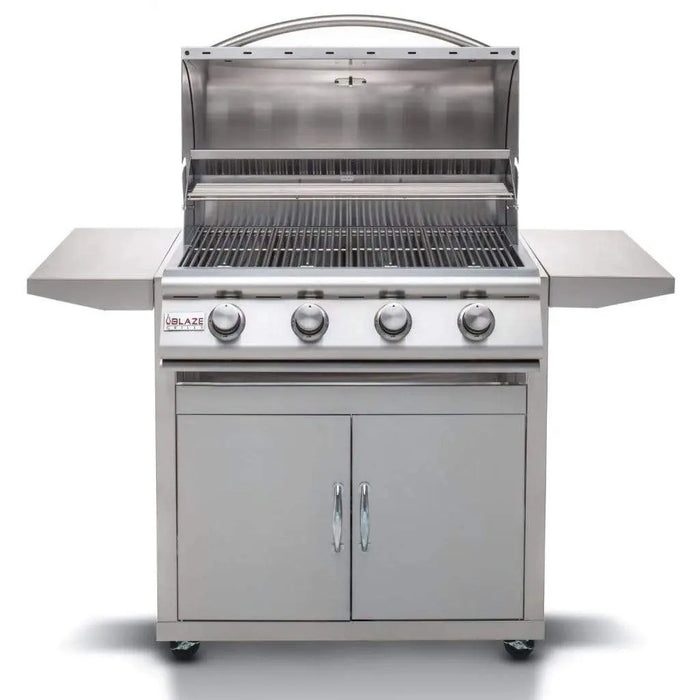 Blaze 32" 4-Burner Prelude LBM Freestanding Gas Grill Blaze Dreamwood Living