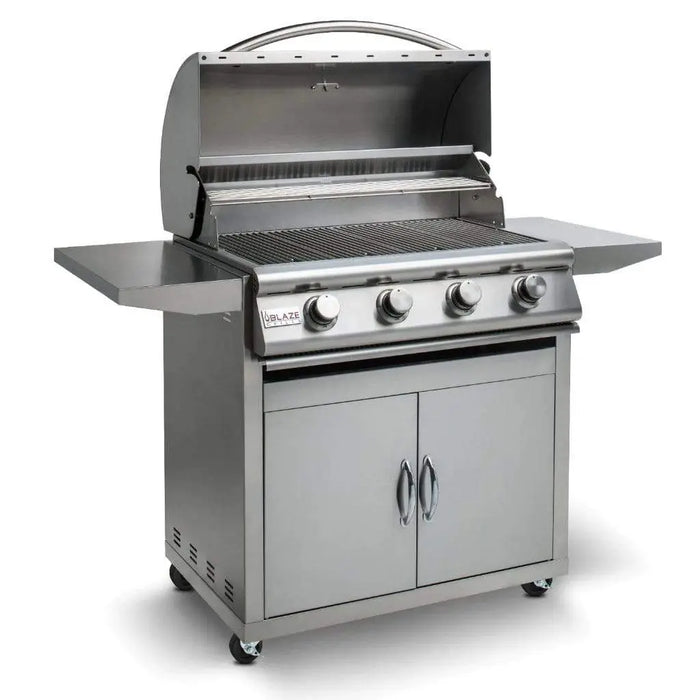 Blaze 32" 4-Burner Prelude LBM Freestanding Gas Grill Blaze Dreamwood Living