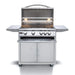 Blaze 32" 4-Burner Premium LTE Freestanding Gas Grill with Rear Infrared Burner & Grill Lights Blaze Dreamwood Living