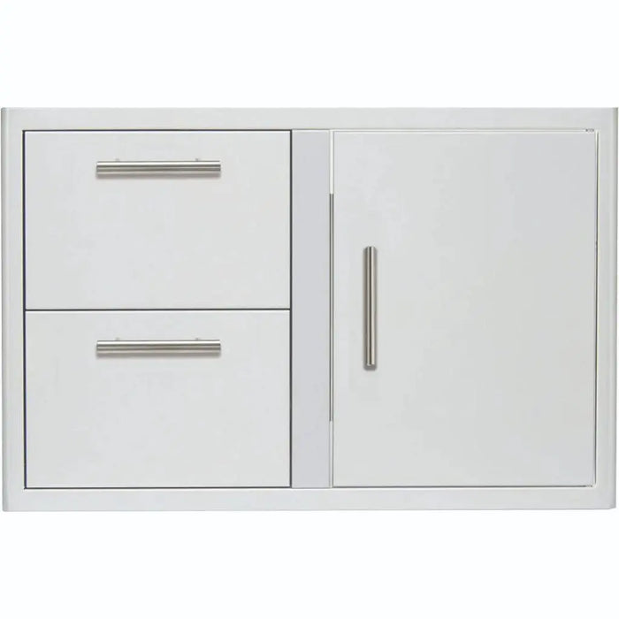 Blaze 32" Access Door & Double Drawer Combo With Soft Close Hinges and Lights Blaze Dreamwood Living