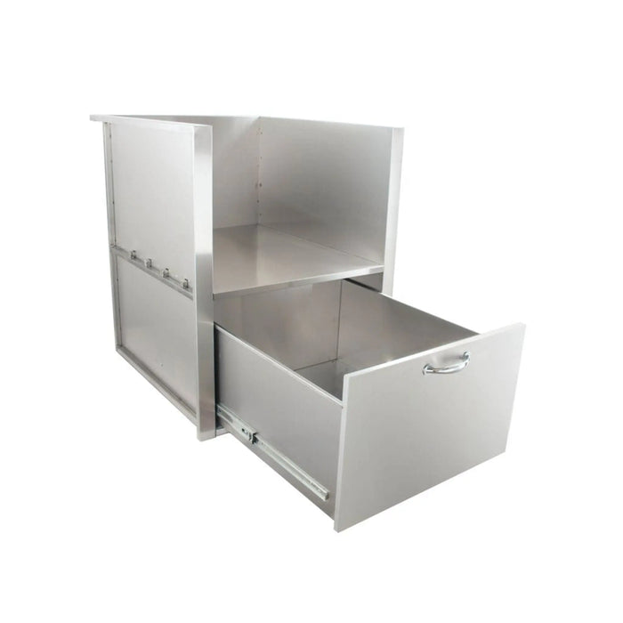 Blaze 34" Kamado Sleeve with Drawer Blaze Dreamwood Living