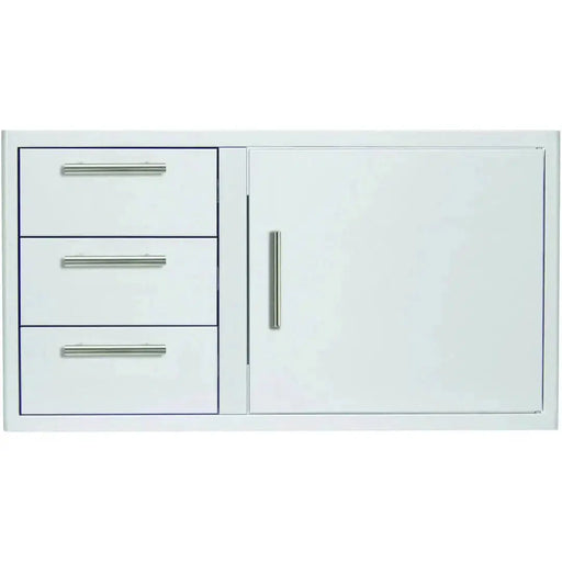 Blaze 39" Access Door & Triple Drawer Combo With Soft Close Hinges and Lights Blaze Dreamwood Living