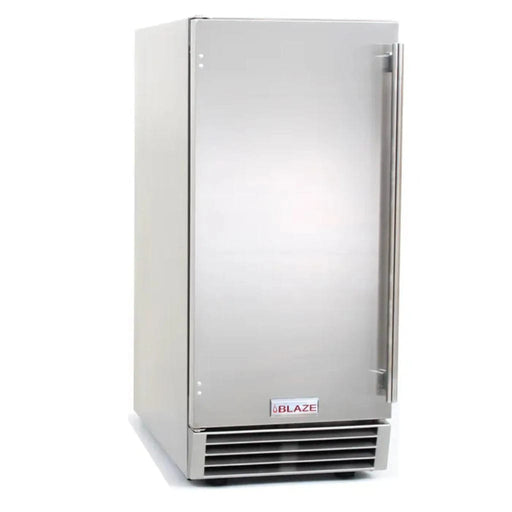 Blaze 50 lbs. 15" Outdoor Rated Ice Maker With Gravity Drain Blaze Dreamwood Living