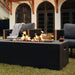 Blaze 60-Inch Rectangle Fire Table Blaze Dreamwood Living