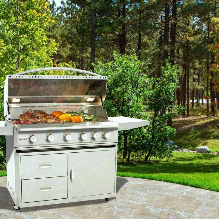 Blaze Grill Cart For 25"/32"/40" Traditional/LTE Gas Grills(Cart Only) Blaze Dreamwood Living
