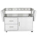 Blaze Grill Cart for 44" Professional LUX 4-Burner Grill With Soft Close Hinges & Lights Blaze Dreamwood Living