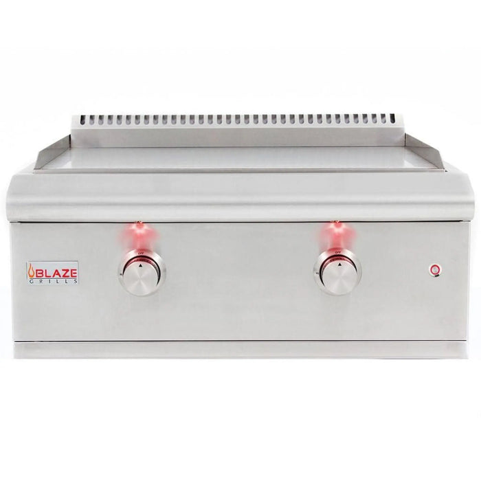 Blaze Premium LTE 30" Built-In Gas Griddle With Lights Blaze Dreamwood Living