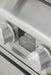 Blaze LTE PRO grill digital display set between two control knobs, close-up