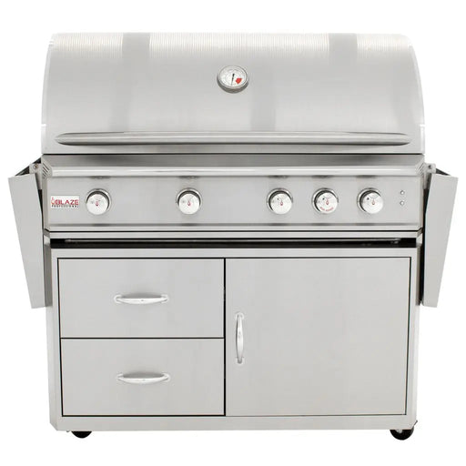 Blaze Premium LTE PRO 32-Inch 4-Burner Freestanding Gas Grill Blaze Dreamwood Living
