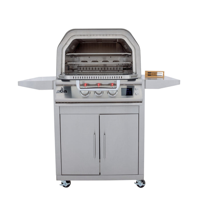Blaze Premium LTE+ 26-Inch Freestanding Gas Outdoor Pizza Oven with Bluetooth Probes