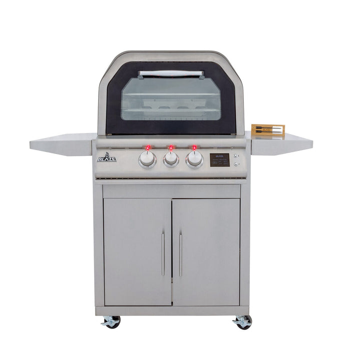 Blaze Premium LTE+ 26-Inch Freestanding Gas Outdoor Pizza Oven with Bluetooth Probes