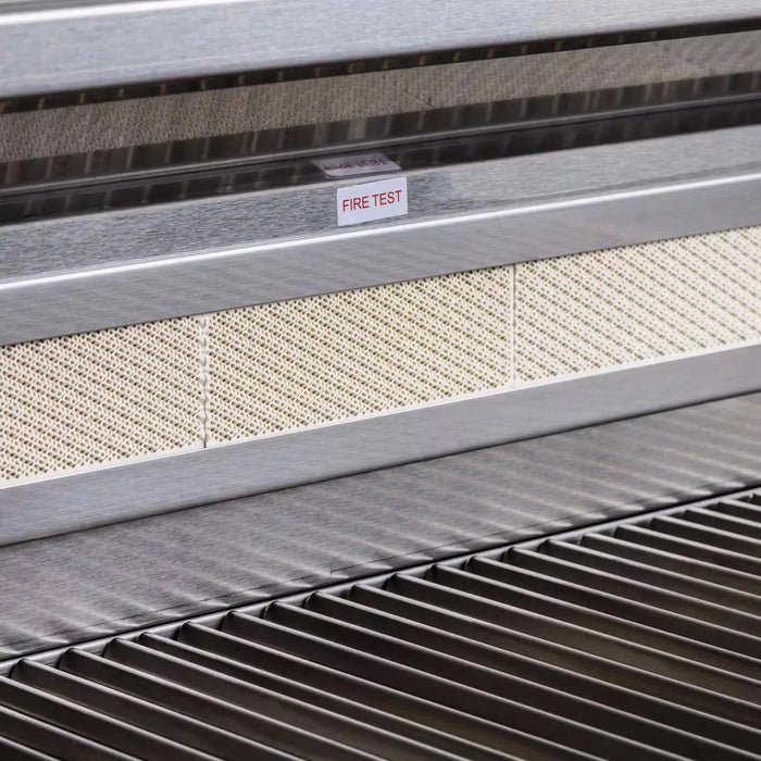 Blaze Premium LTE+ 32-Inch 4-Burner Built-In Natural Gas Grill W/ Rear Infrared Burner & Lift-Assist Hood Blaze Dreamwood Living