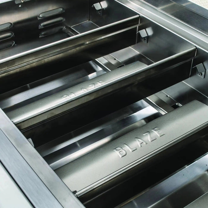 Blaze Premium LTE+ 32-Inch 4-Burner Built-In Propane Gas Grill W/ Rear Infrared Burner & Lift-Assist Hood Blaze Dreamwood Living