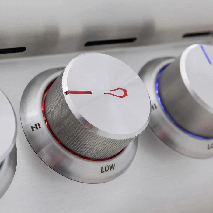 Blaze Premium LTE+ 32-Inch 4-Burner Built-In Propane Gas Grill W/ Rear Infrared Burner & Lift-Assist Hood Blaze Dreamwood Living