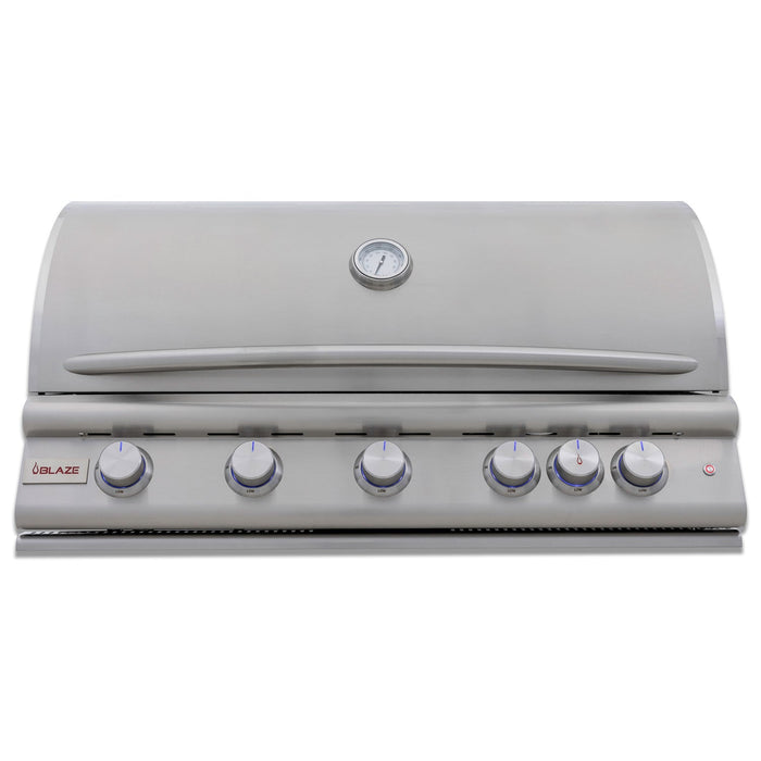 Blaze Premium LTE+ 40-Inch 5-Burner Built-In Gas Grill