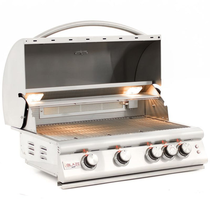 Blaze Premium LTE+ Marine Grade 32-Inch 4-Burner Built-In Gas Grill