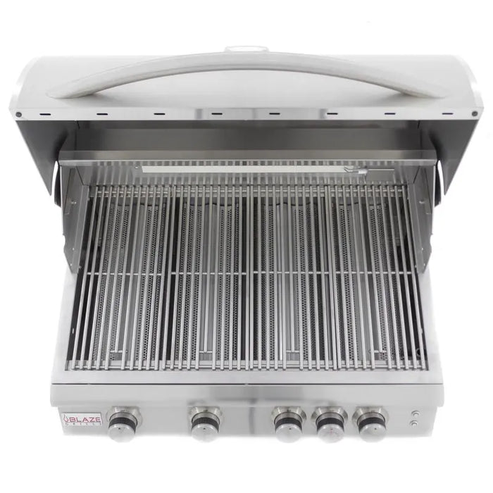 Blaze Premium LTE+ Marine Grade 32-Inch 4-Burner Built-In Gas Grill Blaze Dreamwood Living