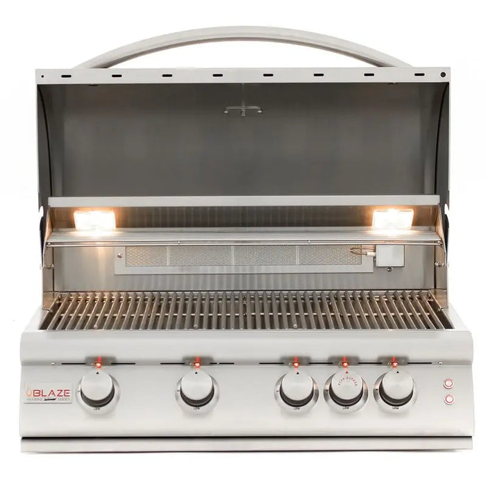 Blaze Premium LTE+ Marine Grade 32-Inch 4-Burner Built-In Gas Grill Blaze Dreamwood Living