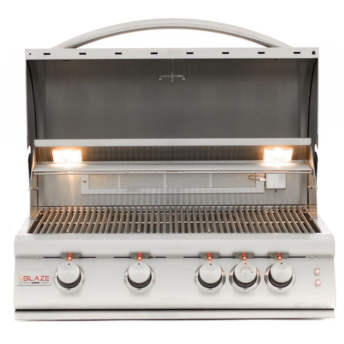Blaze Premium LTE+ Marine Grade 32-Inch 4-Burner Built-In Gas Grill