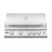 Blaze LTE+ Marine Grade 32" built-in gas grill with the Marine Series badge, front view with the hood closed