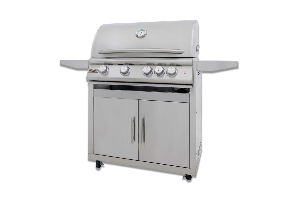Blaze Premium LTE+ Marine Grade 32-Inch 4-Burner Freestanding Gas Grill